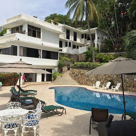 Villa Palmitas Acogedor Departamento Nivel Piscina Gigante Jardines Acapulco Zewnętrze zdjęcie