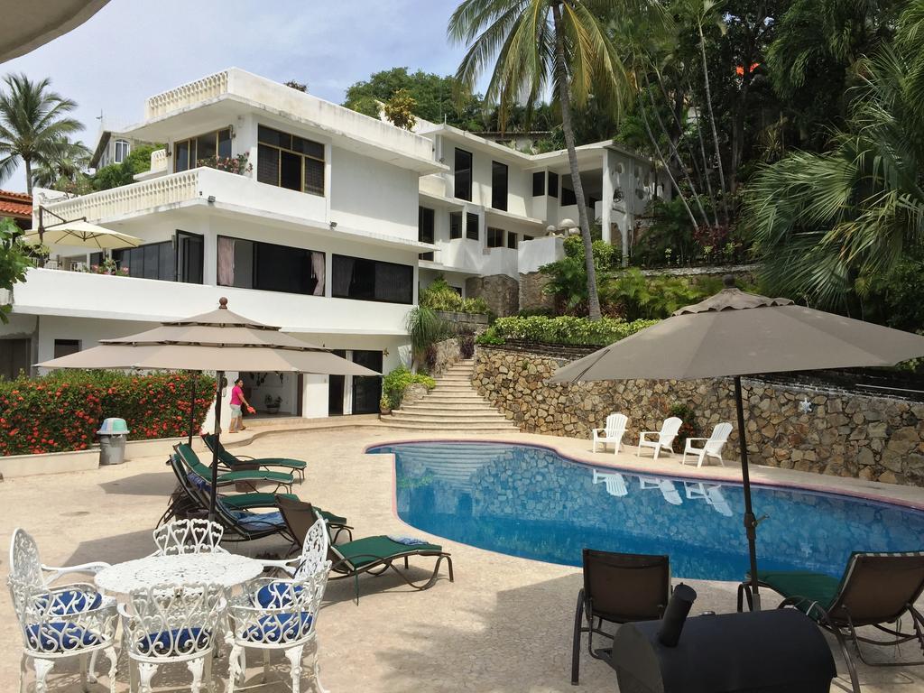 Villa Palmitas Acogedor Departamento Nivel Piscina Gigante Jardines Acapulco Zewnętrze zdjęcie